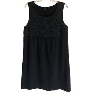 Style & Co, crochet top knit dress